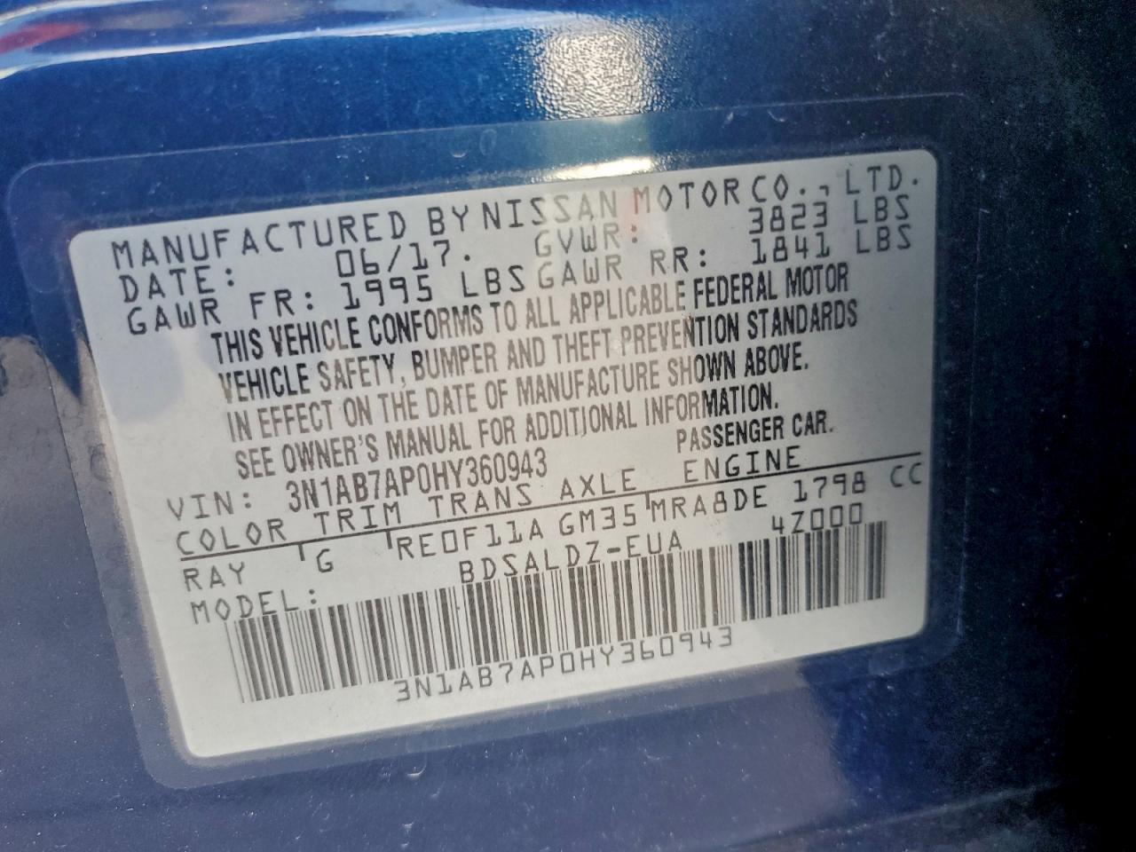 Nissan Sentra S Image 8