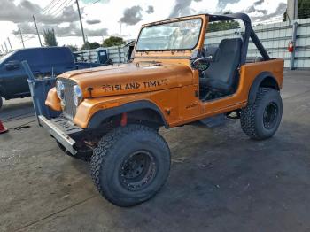  Salvage Jeep Cj
