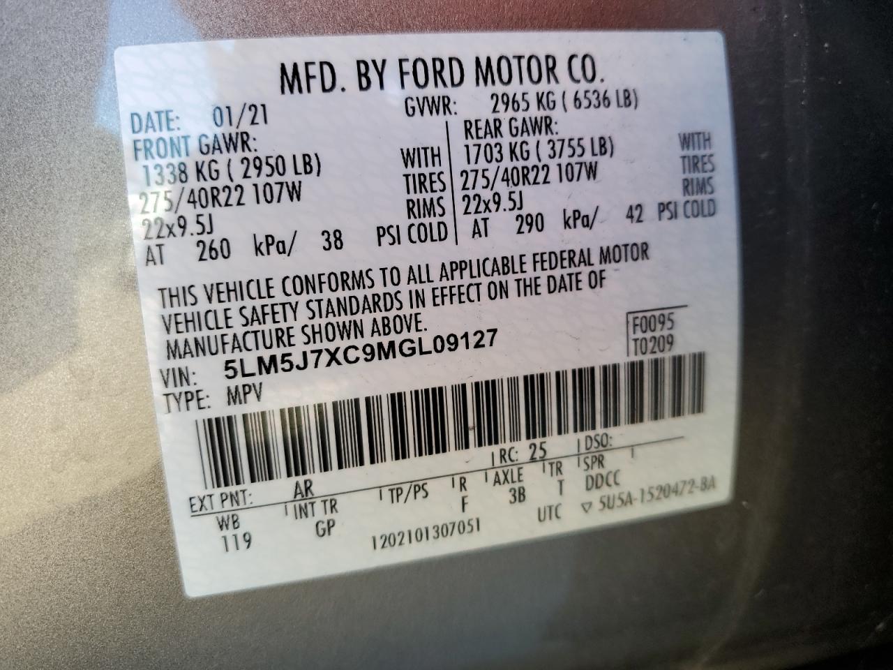 Lincoln Aviator Reserve Image 11