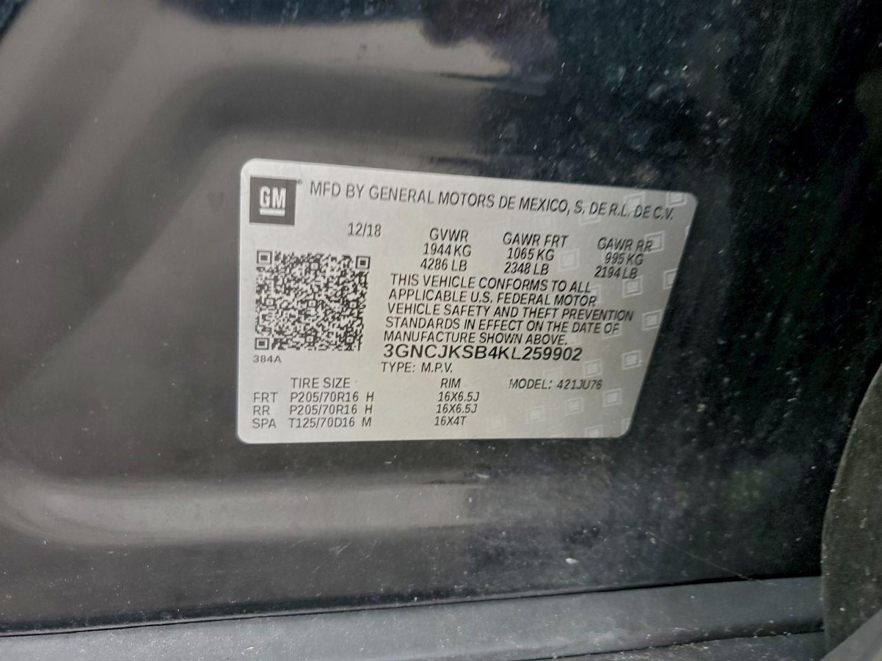 Chevrolet Trax Ls Image 6