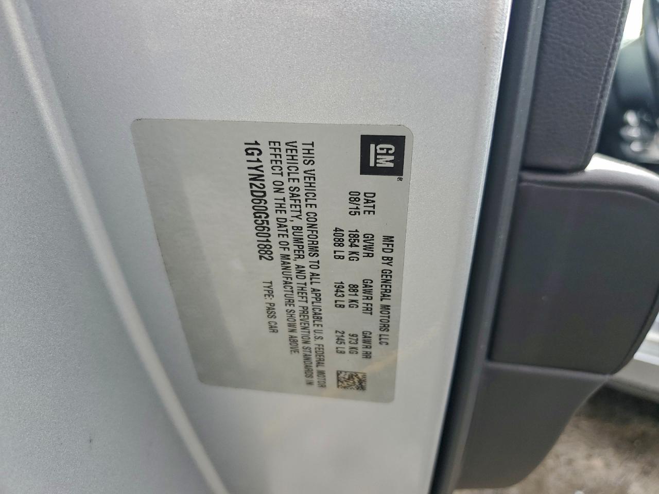 Chevrolet Corvette Z06 1lz Image 11