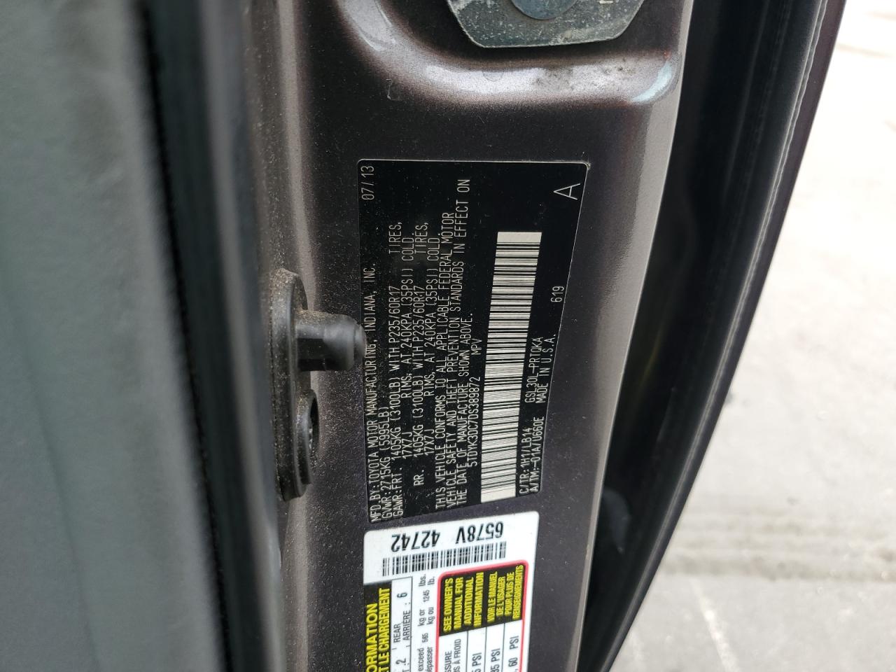 Toyota Sienna Xle Image 8